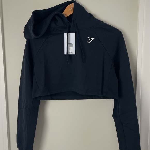 Gymshark Womens TRAINING CROPPED HOODIE - Picture 10 of 12